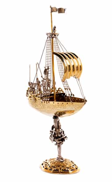 Detailabbildung:  Schiffspokal 