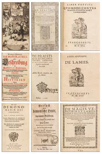 Detailabbildung:  Eine Sammlung Bücher des 16. - 19. Jahrhunderts