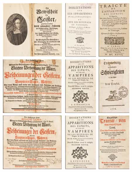 Detailabbildung:  Eine Sammlung Bücher des 16. - 19. Jahrhunderts