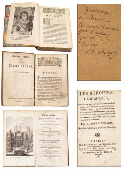 Detailabbildung:  Eine Sammlung Bücher des 16. - 19. Jahrhunderts