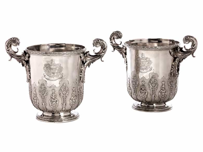 Detailabbildung: Paar George III wine cooler