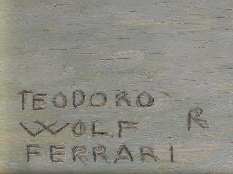 Detailabbildung: Teodoro Wolf-Ferrari, 1876/ 78 Venedig – 1945 San Zenone degli Ezzelini 
