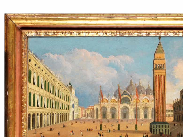 Detailabbildung:  Österreichischer Maler Mitte des 19. Jahrhunderts