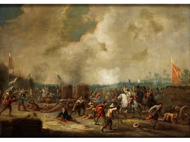 Detailabbildung: Sebastian Vrancx, 1573 Antwerpen - 1647, zug. 