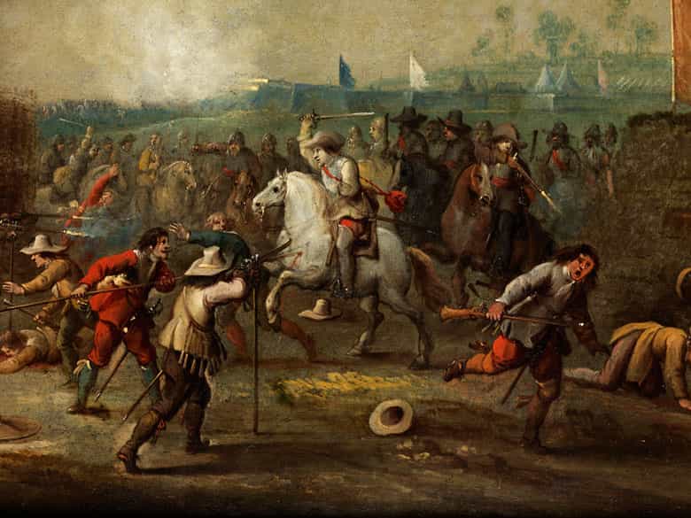 Detailabbildung: Sebastian Vrancx, 1573 Antwerpen - 1647, zug. 