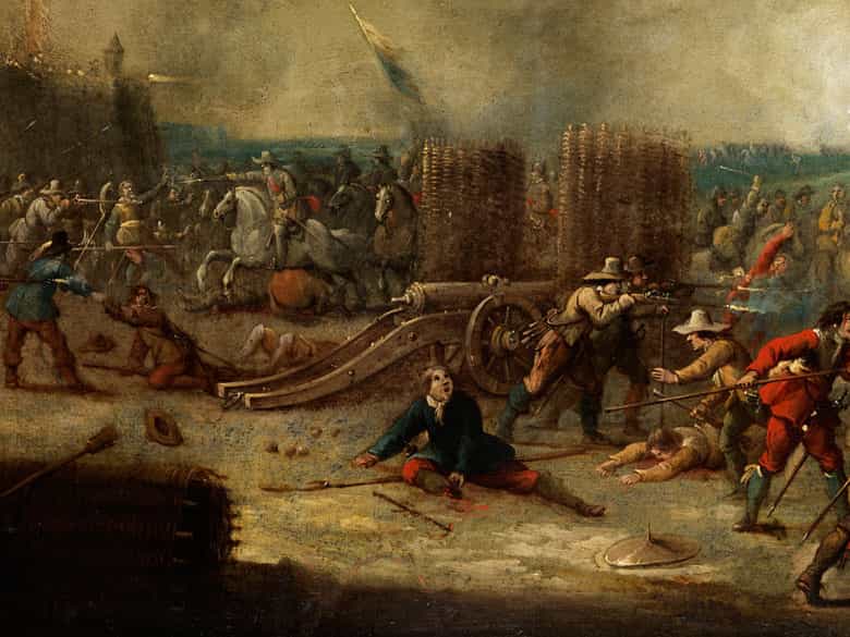 Detailabbildung: Sebastian Vrancx, 1573 Antwerpen - 1647, zug. 