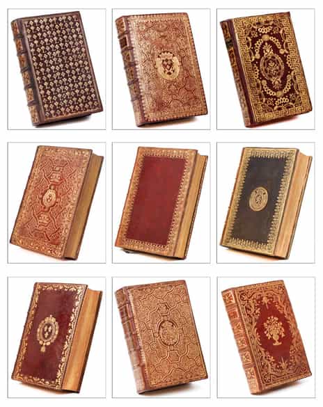 Detailabbildung: † Eine bedeutende Sammlung Bücher mit den vergoldeten Wappen herausragender Persönlichkeiten des 18. Jahrhunderts