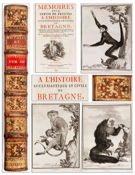 Detailabbildung: † Eine bedeutende Sammlung Bücher mit den vergoldeten Wappen herausragender Persönlichkeiten des 18. Jahrhunderts