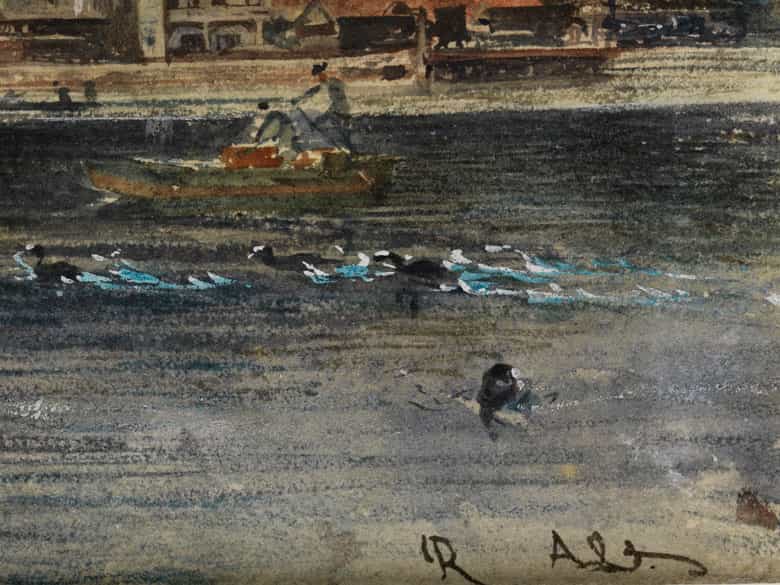 Detailabbildung: Rudolf von Alt, 1812 – 1905 Wien 