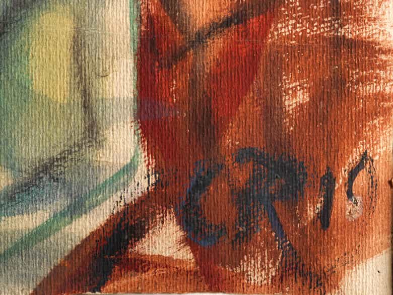 Detailabbildung: Christian Rohlfs, 1849 Groß Niendorf – 1938 Hagen