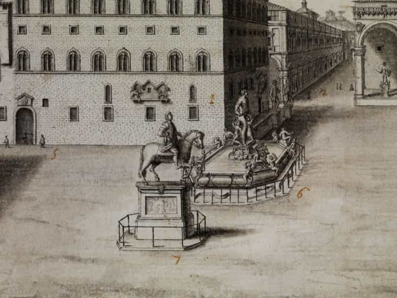 Detailabbildung:  Andrea Scacciati, 1642 Florenz – 1710 ebenda, zug.