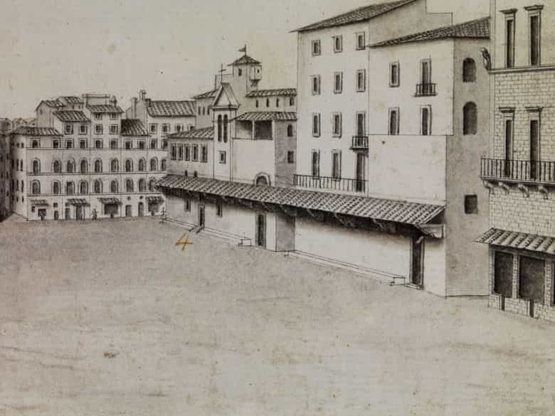 Detailabbildung:  Andrea Scacciati, 1642 Florenz – 1710 ebenda, zug.