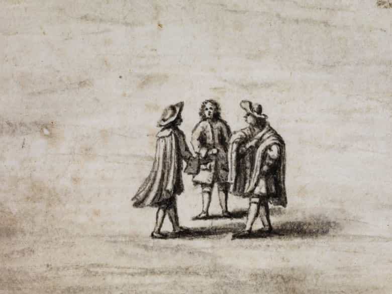 Detailabbildung:  Andrea Scacciati, 1642 Florenz – 1710 ebenda, zug.