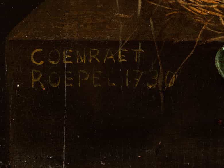 Coenraet Roepel, 1678 Den Haag 1748, zug. Hampel Kunstauktionen
