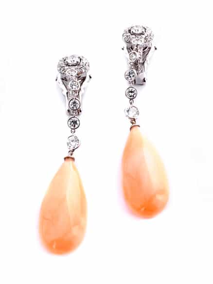 Detailabbildung:  Korall-Brillantohrclipse