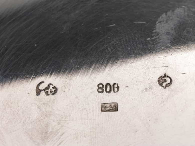 Detailabbildung:  Hanauer Silberservice