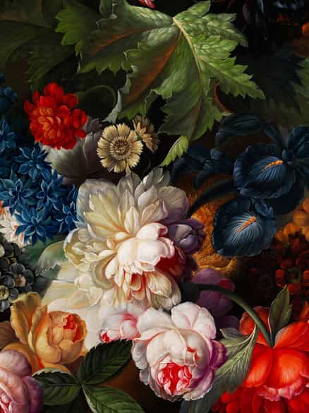 Detailabbildung:  Alexander Terence, Maler des 20. Jahrhunderts nach Vorbildern der Stillebenmalerei des 17./ 18. Jahrhunderts 