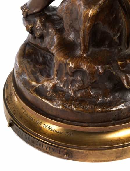 Detailabbildung: Nymphe mit Muschelschale 