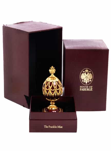 Detailabbildung:  Juwelen-Ei von Fabergé ”Der Adler des Zaren“