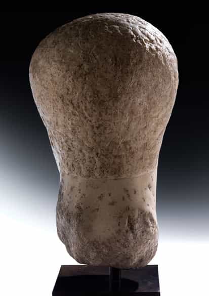 Detailabbildung:  Marmorkopf eines Jünglings