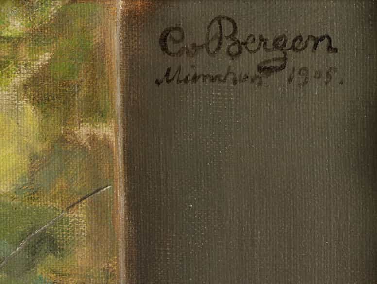 Carl von Bergen, 1853 Cuxhaven 1933 Hampel Kunstauktionen