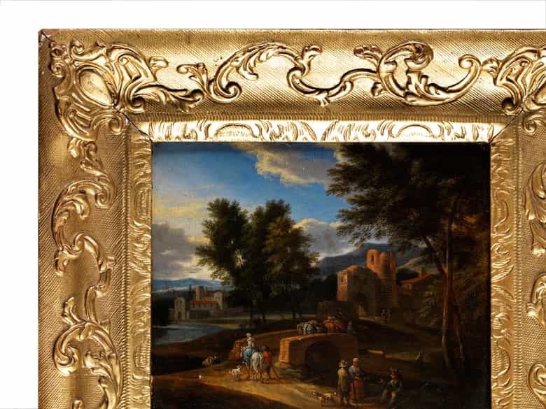 Detailabbildung:  Peeter Bout, 1658 Brüssel – 1719 Brüssel, zug. und Adriaen Frans Boudewyns, 1644 Brüssel - 1719 