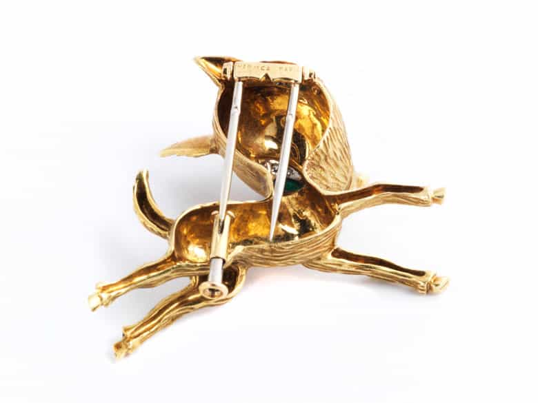 Detailabbildung:  Rehbrosche von Hermès