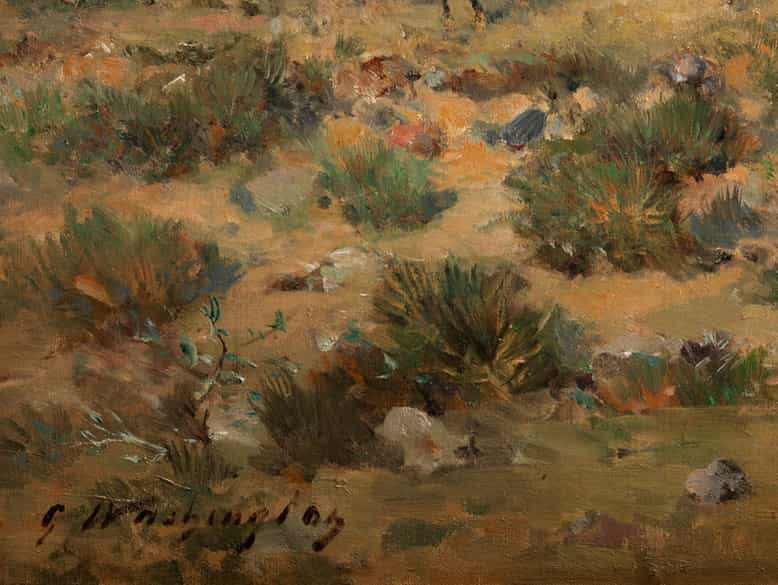 Detailabbildung: Georges Washington, 1827 Marseille – 1910 Paris 