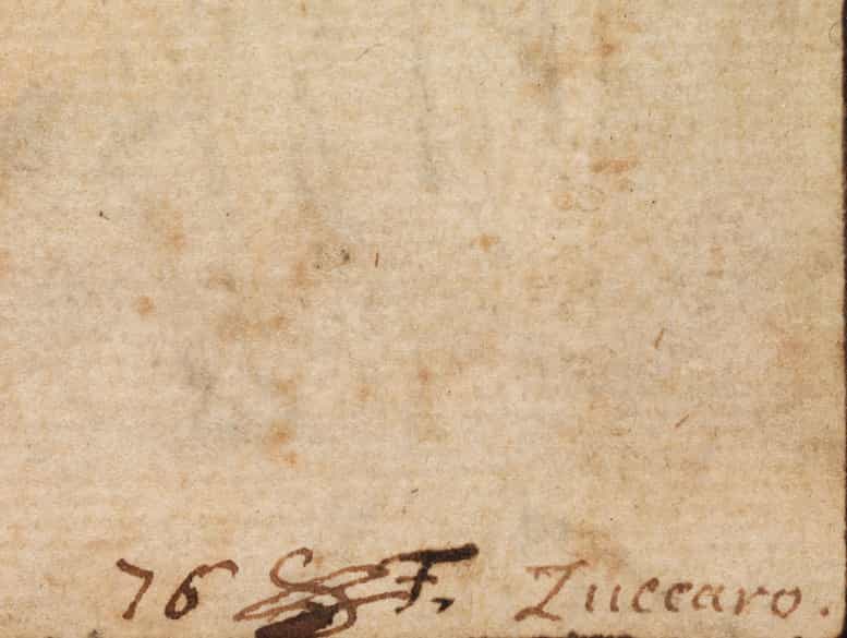 Detailabbildung: Federico Zuccari, um 1543 - 1609, zug./ Nachfolge des