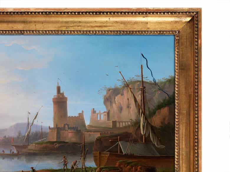 Detailabbildung: Orazio Giovanni Grevenbroeck, 1670 Paris – 1730, zug.