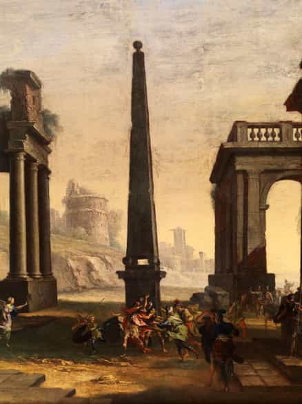 Detailabbildung: Giovanni Paolo Panini, 1691 Piacenza – 1765 Rom