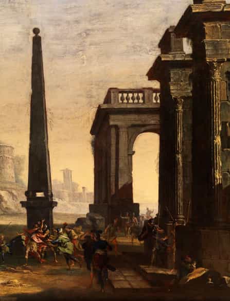 Detailabbildung: Giovanni Paolo Panini, 1691 Piacenza – 1765 Rom