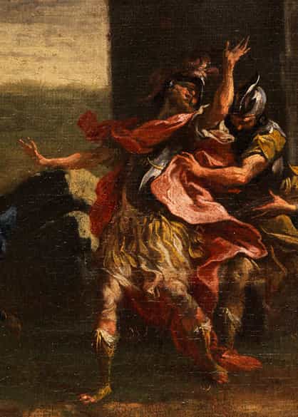 Detailabbildung: Giovanni Paolo Panini, 1691 Piacenza – 1765 Rom