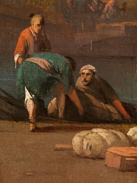 Detailabbildung: Johannes Lingelbach, 1622 Frankfurt am Main – 1674 Amsterdam