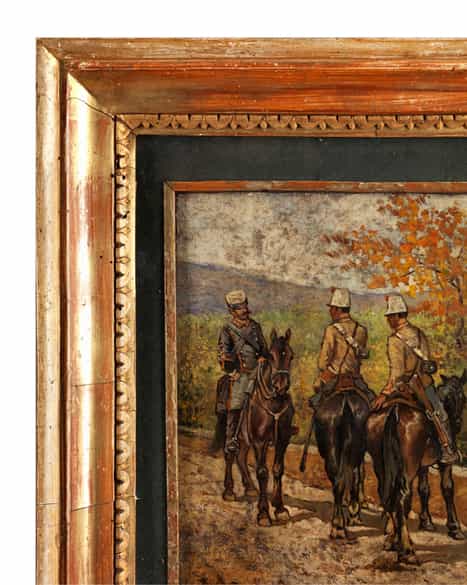 Detailabbildung: Giovanni Fattori, 1825 Livorno – 1908 Florenz