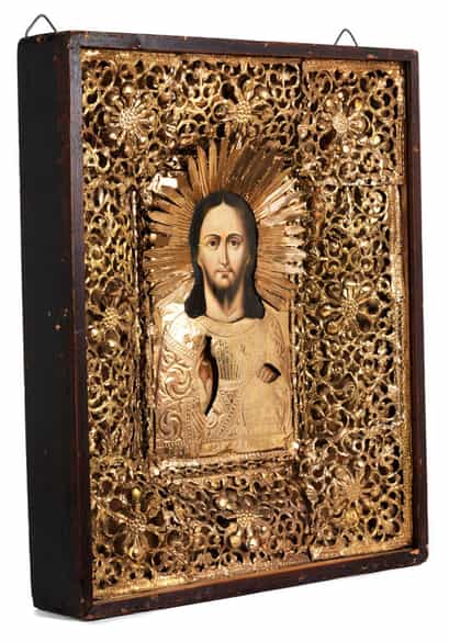 Detailabbildung: Ikone des Pantokrator