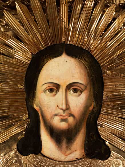 Detailabbildung: Ikone des Pantokrator