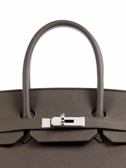 Detailabbildung: Hermès Birkin Bag 35 cm Taupe 