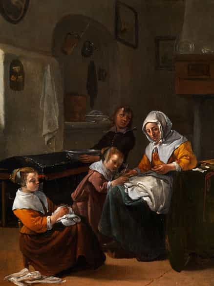 Detailabbildung: Thomas Wijck, 1616 Beverwijk – 1677 Haarlem