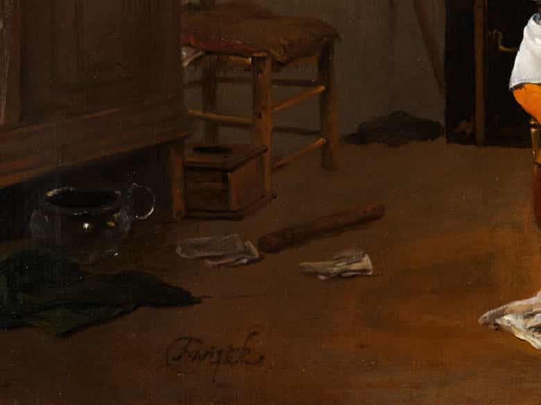 Detailabbildung: Thomas Wijck, 1616 Beverwijk – 1677 Haarlem