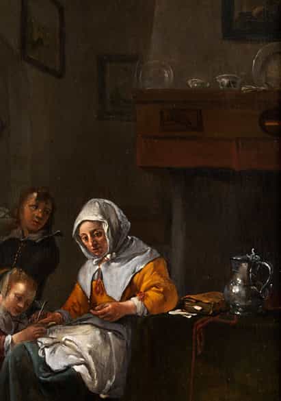 Detailabbildung: Thomas Wijck, 1616 Beverwijk – 1677 Haarlem