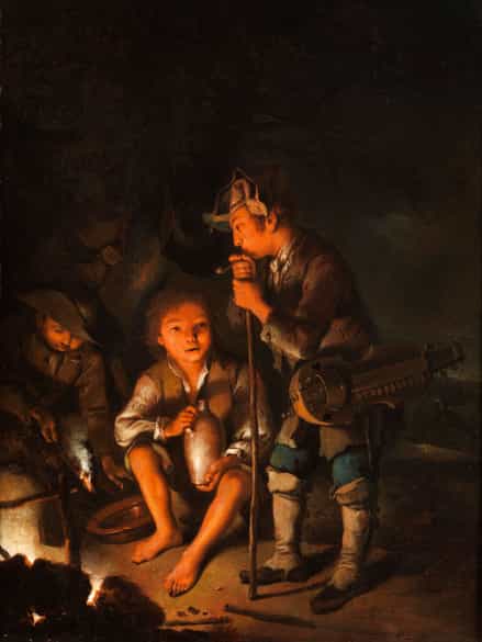 Detailabbildung: Johann Konrad Seekatz, 1719 Grünstadt – 1768 Darmstadt, zug. 