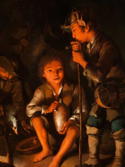 Detailabbildung: Johann Konrad Seekatz, 1719 Grünstadt – 1768 Darmstadt, zug. 