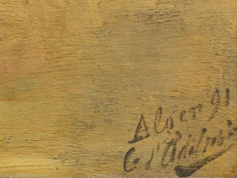 Detailabbildung:  Gustaf Adelswärd, 1843 – 1895