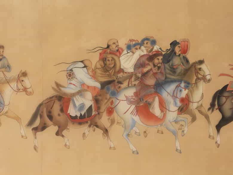 Detailabbildung: Chinesischer Maler des 19. Jahrhunderts