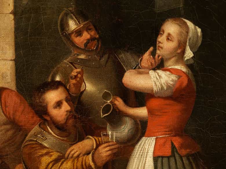 Detailabbildung:  Richard Flatters, 1822 Überdingen – 1876 Bremerhaven