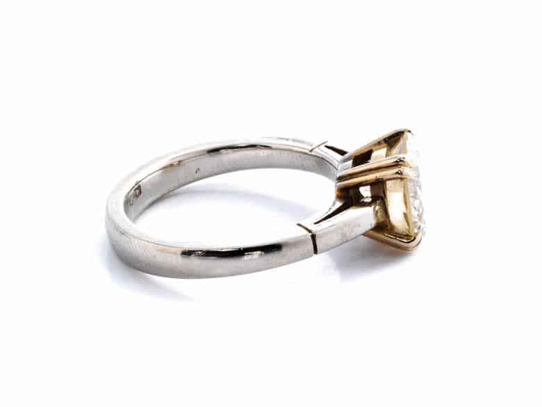 Detailabbildung:  Brillant-Solitärring