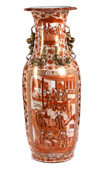 Detailabbildung:  Chinesische Balustervase