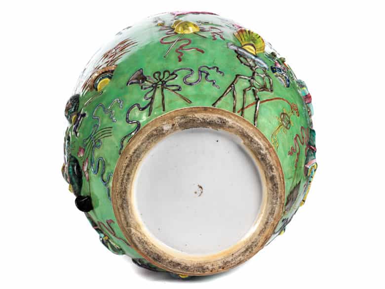Detailabbildung:  Chinesische Porzellanvase