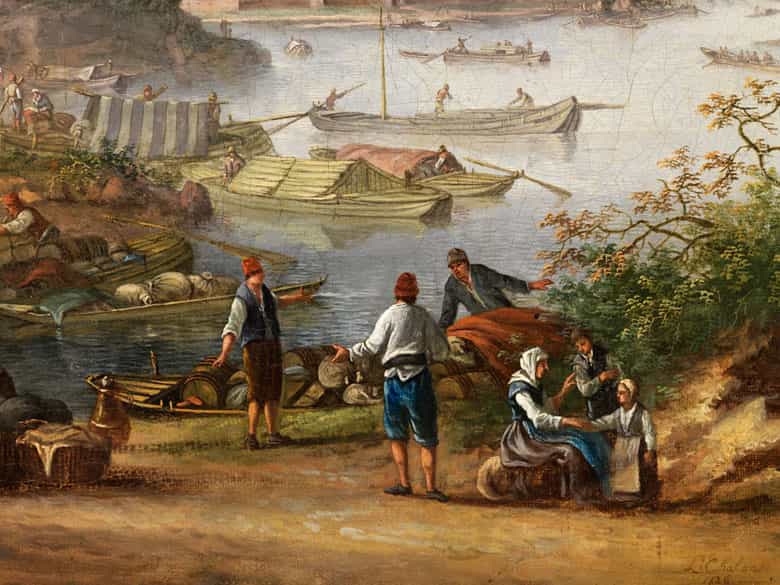 Detailabbildung: Louis Chalon, 1687 Amsterdam - 1741 ebenda 